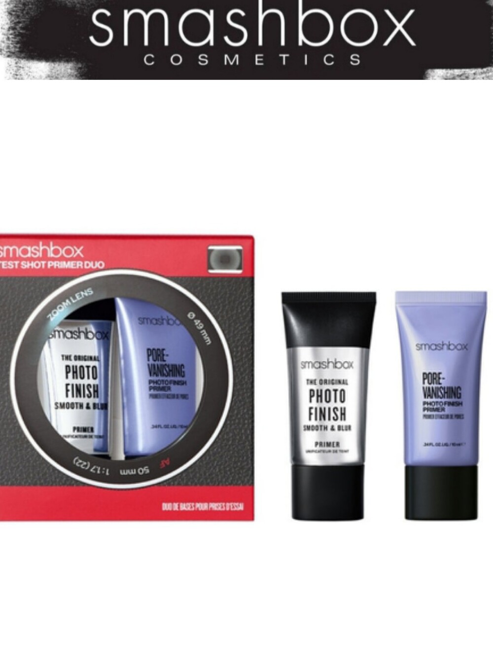 Smashbox Test Shot Mini Face Primer Duo